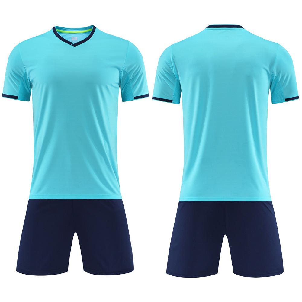 Wholesale Children's Football Jersey Sets, Primary School Football Training Jerseys, Boys and Girls Competition Printed Jerseys