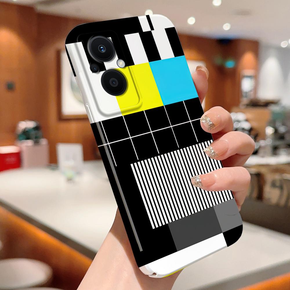 All-inclusive-Film-Telefonhülle, Cartoon-Modedesign, Hartschale, vollständige Abdeckung, stoßfeste Kamera-Schutzhülle für OPPO Realme OnePlus Infinix Tecno