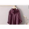 Oversized Fashion Women Shirts Ladies Summer Button Up Shirt Casual  Long Sleeve White