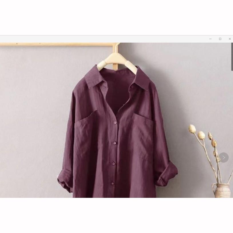Oversized Fashion Women Shirts Ladies Summer Button Up Shirt Casual  Long Sleeve White