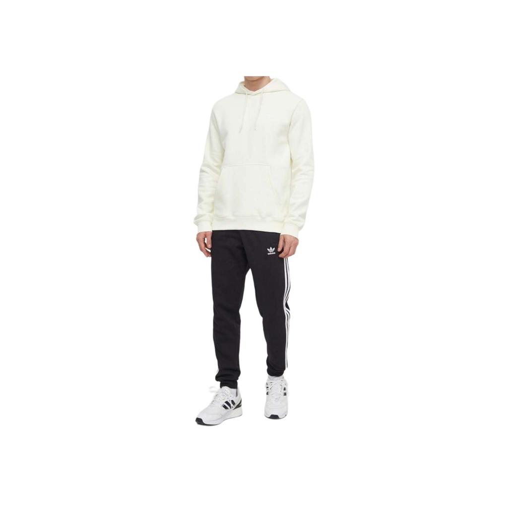 adidas Trefoil Essentials Hoodie Ivory Men Streetwear IR7790