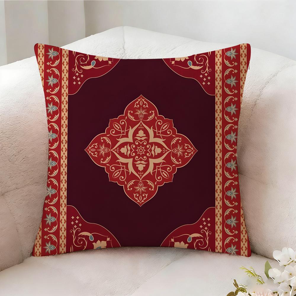 Persian Style Pillow Case Pillowcase Doublesided Printed Sofa Cushion Bedroom Headboard Pillow