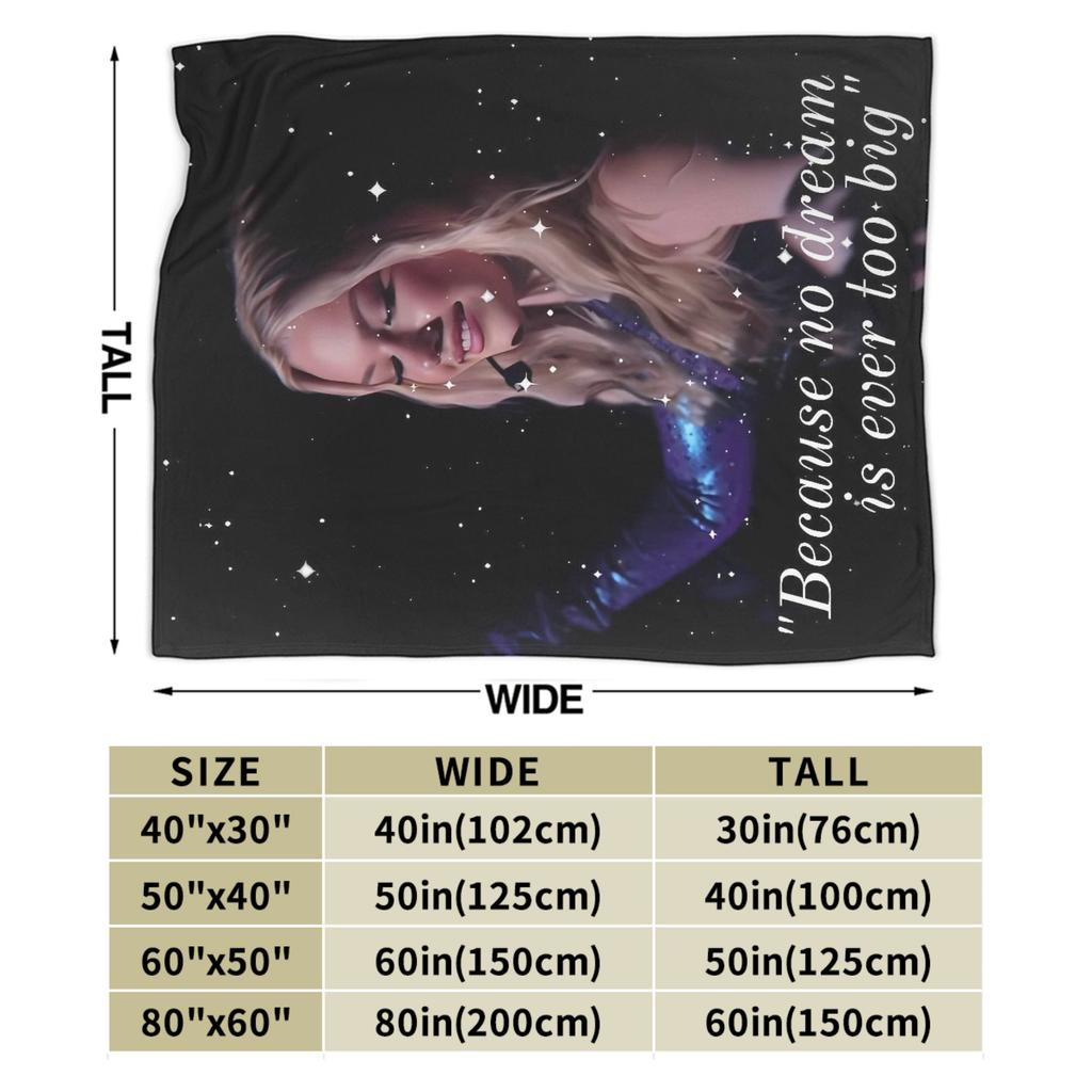 S-Freyas Skye British Singer Soft Blanket Students Plush Bedding Throws Aesthetic Couch Bed Flannel Bedspread Sofa Bed Cover