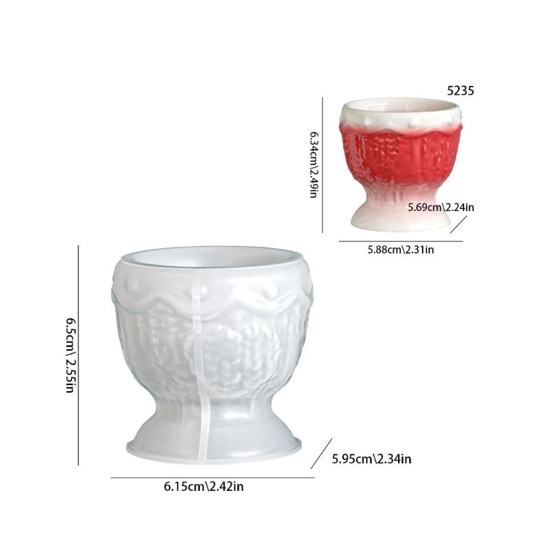 Reusable Silicone Mould For Resin Casting Crafting Epoxy Candle Holders Home Decoration Projects