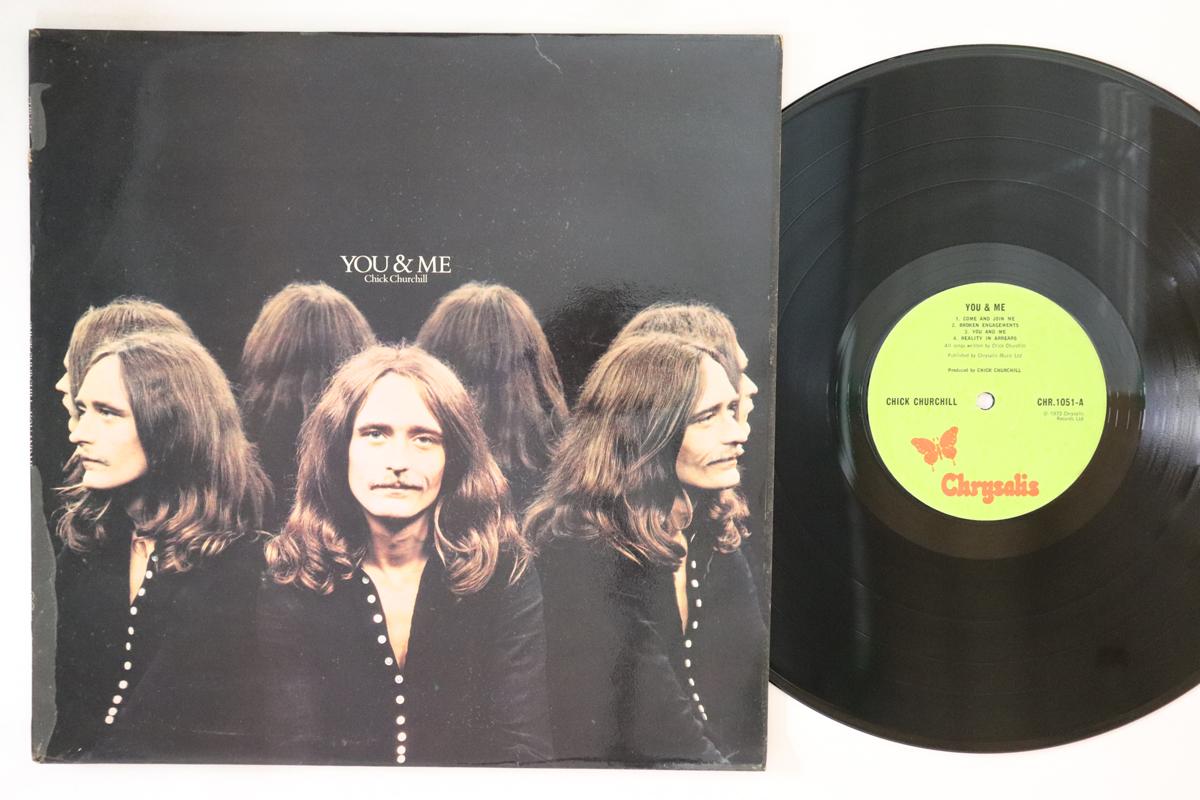 

LP Record CHICK CHURCHILL - You & Me CHR1051 CHRYSALIS 1973 UK Rock Used