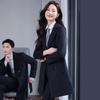 Teluoman Unisex Mid-length Wool Coat