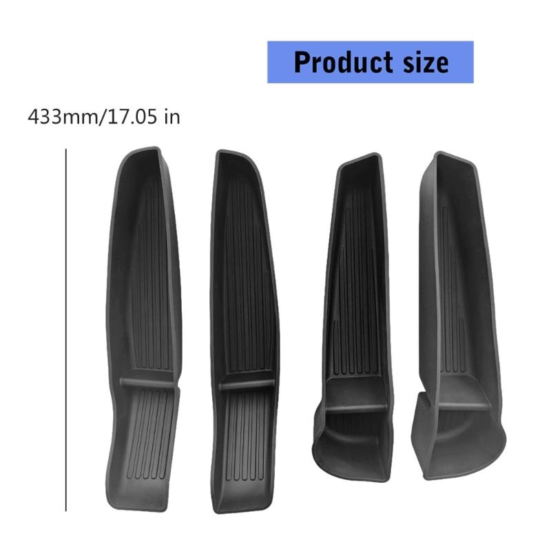 4pcs Front and Rear Door Handle Storage Box for Y Juniper 2025 Car Door Side Pocket Storage Box Car Accessories