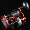 Fishing Reel Trolling Reels with Depth Counter Left/Right Hand Round Drum Wheel Drag Powerful