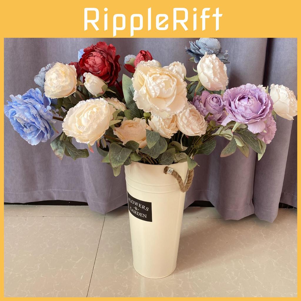 Hedvábné svatební pivoňky k výzdobě uličky, umělé květiny pro domov, rekvizity k fotografování