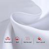 Chef Coat Stand Collar Long Sleeves Pockets Embroidery Breathable Anti-dirt Cooking Clothes Men Women Chef Work Uniform Jacket for Restaurant