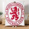 Middlesbrough Blanket, High quality Comfortable for All Seasons, Home Decor, Warmth and Comfort
