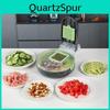 Multi Function Vegetable Chopper With Stainless Steel Blades For Home Cooking And Gift