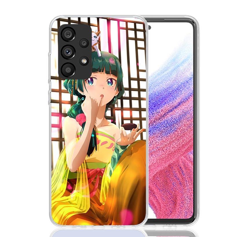 

A-Apothecary D-Diaries Maomao Phone Case For Samsung Galaxy A52 A32 A22 A12 A02S A50S A30S A51 A31 AA71 Note 20 Ultra 10 S10 Plu Samsung A71 4G
