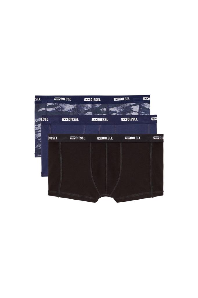 Diesel Herren DAMIEN-UTLT-3PACK Boxerbriefs, 3er-Pack, A178320IKBL, Größe Small, Marineblau und Pink, E7058