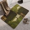 Natural Diatomite Bath Mat Absorbent Quick Dry Non Slip Floor Rug Bathroom Entryway Kitchen