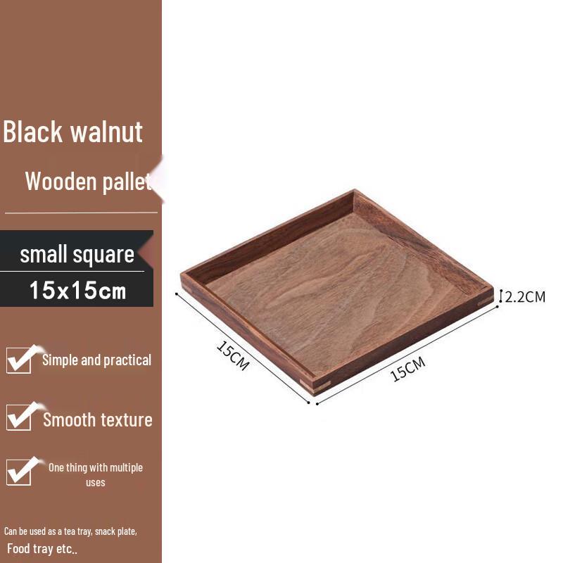 Homeglen Schwarznuss Multifunktions-Serviertablett