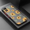 Funda Back Phone Cover Case for Xiaomi Redmi Note 14 12 11 A4 13 Pro Plus 14C 10 9S 13C Flower Sunflower Art