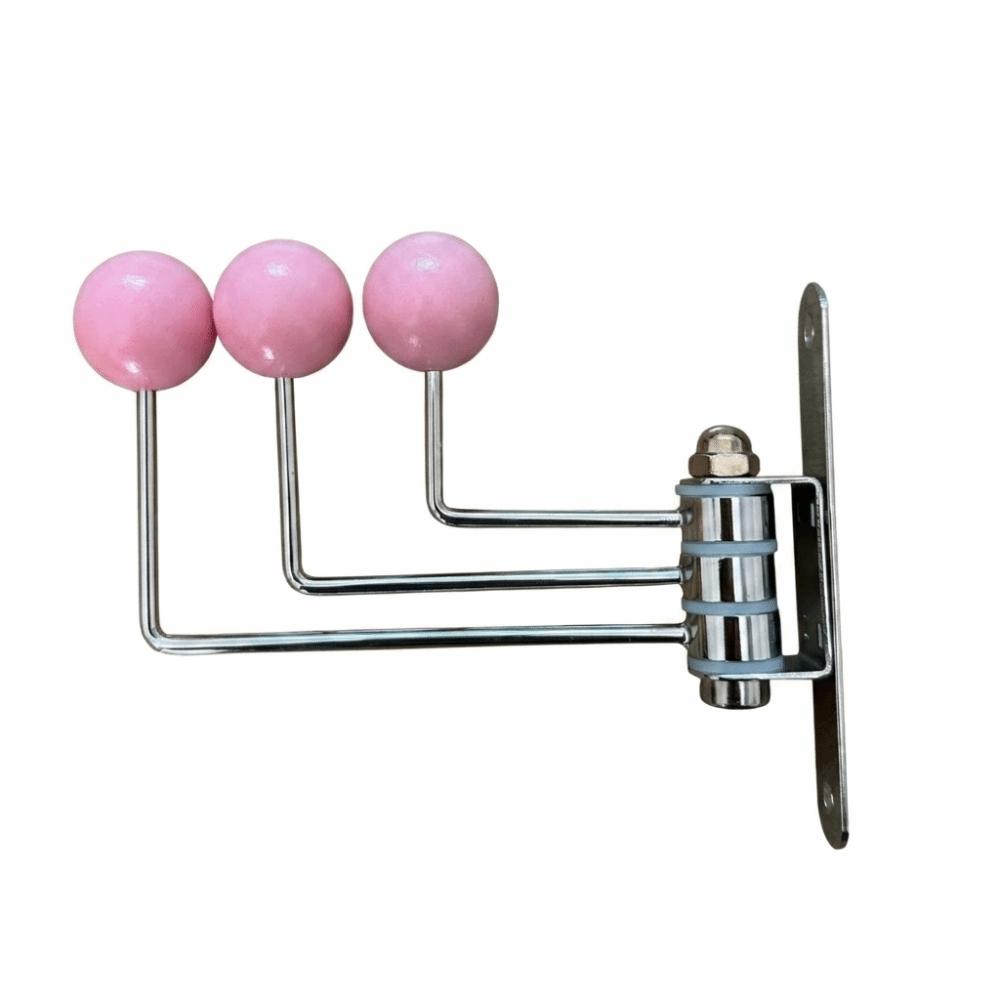 3/4 Hooks Wall Hook Space Saving Iron Art Decorative Metal Rotating Hook Vintage Creative Hat Holder Rack Entryway
