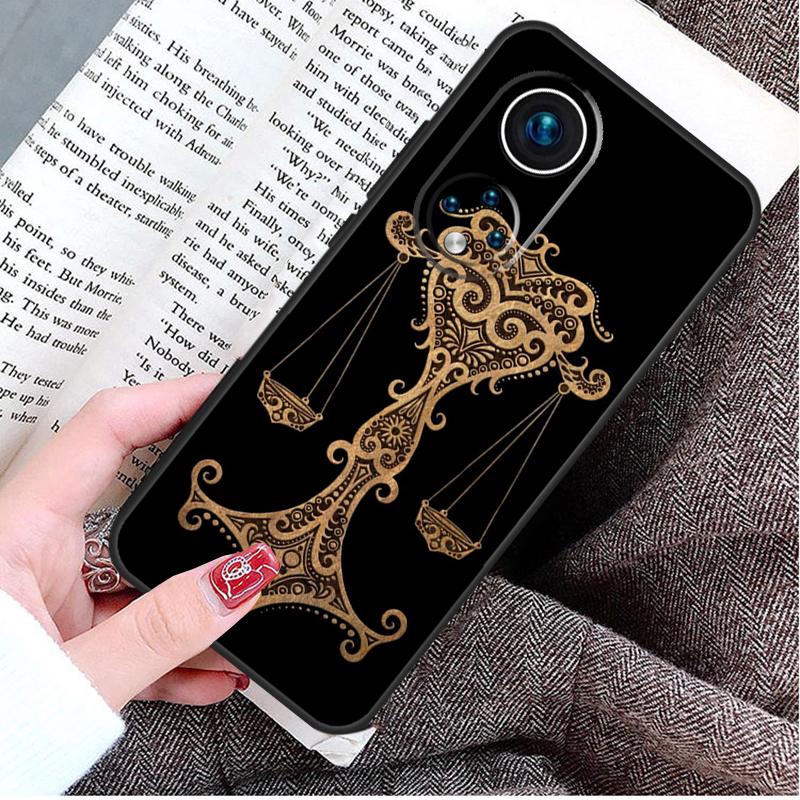 Zodiac Signs Case For Honor Magic 7 Pro 6 5 V5 Honor X9c X9b X9a X8a X8b X7a 50 70 90 200 400 Lite Cover