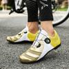 Unisex Stiff Sole Cycling Shoes Mountain Road Bike Non-Cleat Pedal Use Lightweight Breathable Ride Comfort