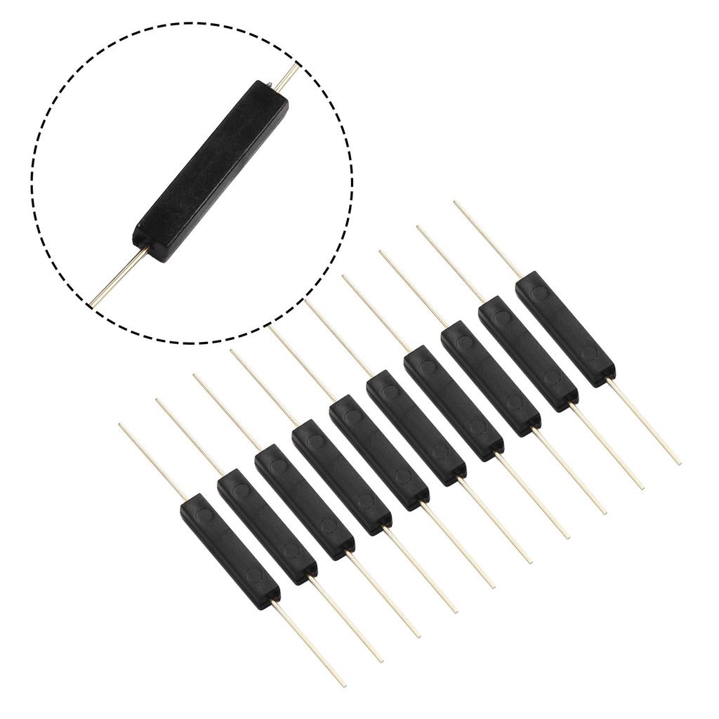 Practical Useful Brand New Reed Switches Inductive Switch Magnetic Sensor Accessories Black Replacement 3x13mm