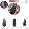 Key Fob Case Replacement for Dodge Ram 1500 2500 3500 4500 5500 2013 2014 2015 2016 2017 2018    GQ4-53T 56046955 Pickup Truck 4 Button Keyless Entry