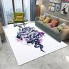 Artistic Snake Floral Pattern Area Rug With Vivid Color Intricate Details Diverse Cultural Motifs Unique Floor Decor Soft Carp