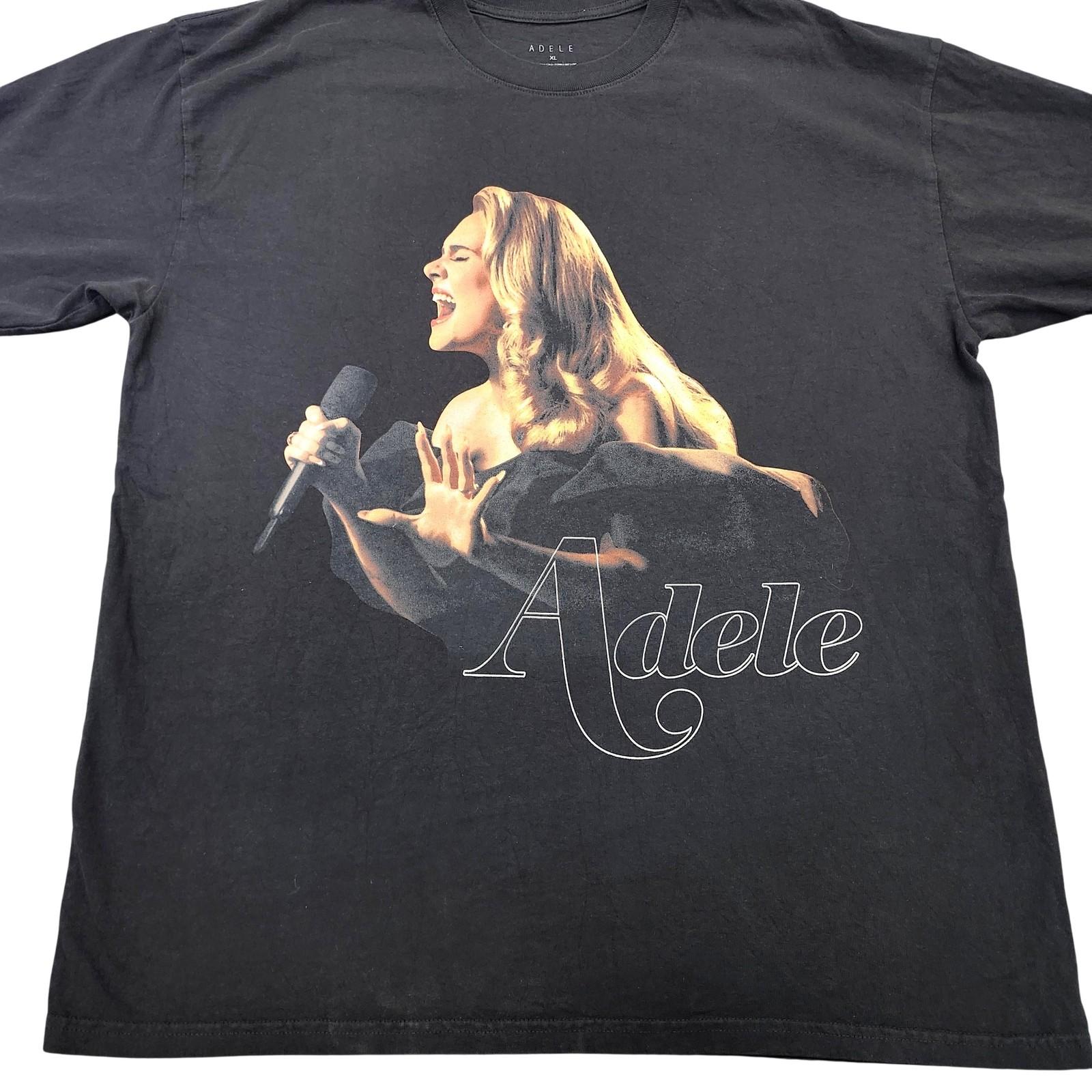 Adele Shirt Mens XL Black Weekends With Adele Concert Graphic Tee Las Vegas Unisex T-Shirt M