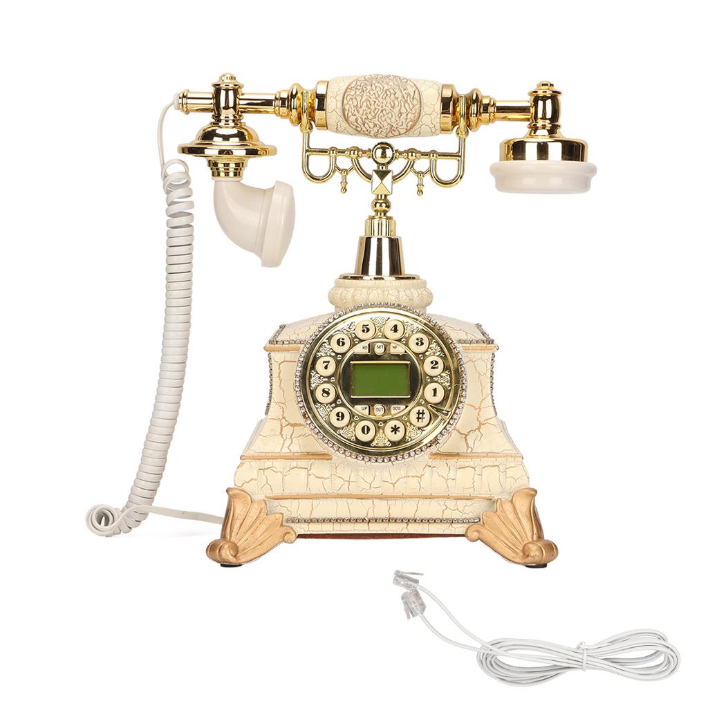 MS‑612A Telefon european de epocă Retro Telefon fix de modă veche pentru birou, cafenea, bar