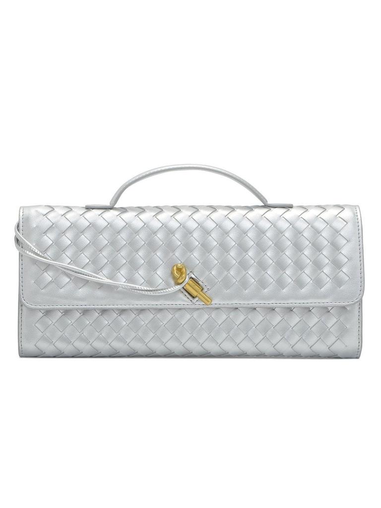 2025 Autumn/Winter High-End Crossbody Woven Clutch: Versatile Evening Baguette Shoulder Bag