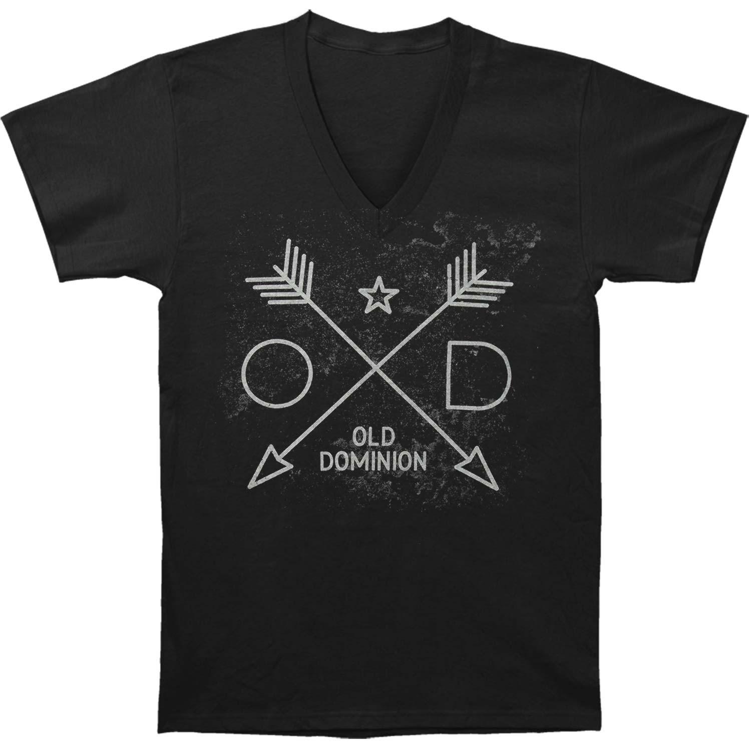 Men s Old Dominion Arrows T-Shirt Mens Womens Tees Top X Black S
