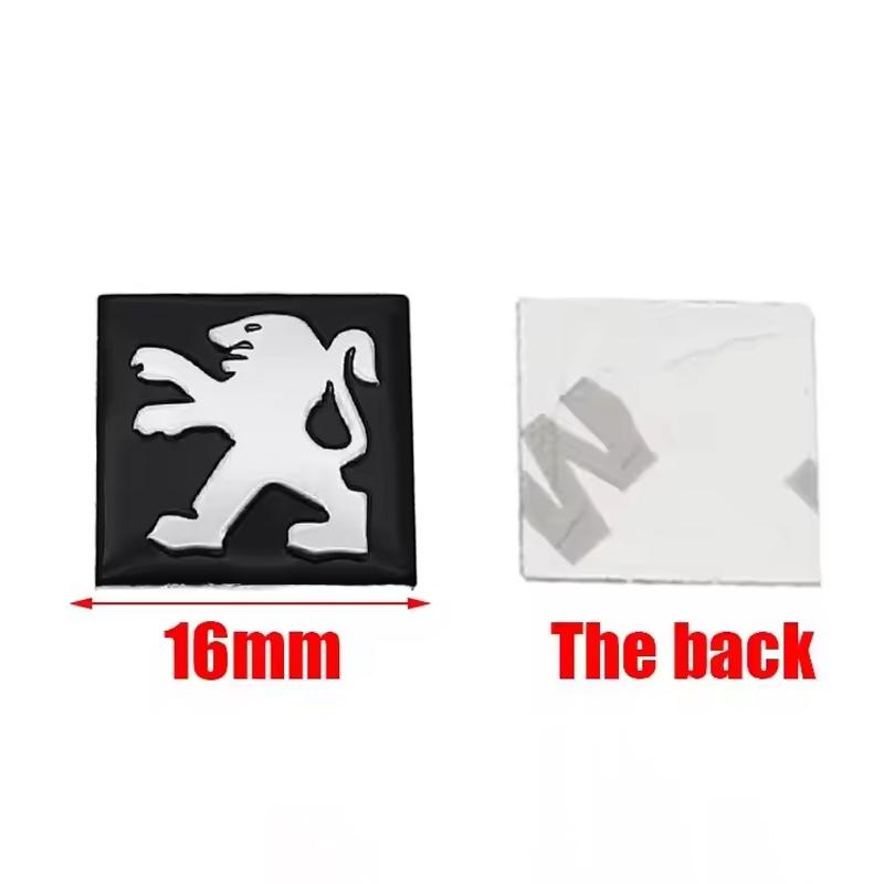 Car Remote Key Stickers Badge Emblem Car Accessories For Peugeot GT Line 208 301 308 408 508 2008 3008 4008 5008 206 307 407 607