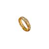 No Fading, Minimalist Geometry, Titanium Steel, Cold Wind Dancing Ring, Men And Women'S Tide Personality Simple Index Finger Ring