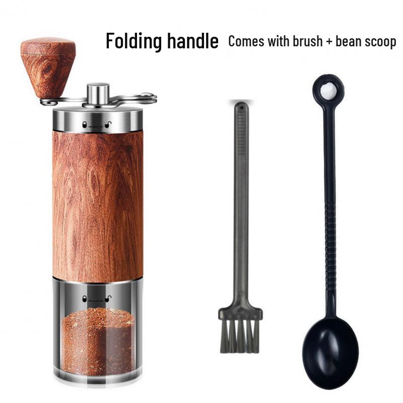Outdoor Hand-Crank Coffee Grinder for Home and Dorm Use