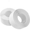Waterproof Shower Strip 320x2.2CM, Self-Adhesive White Silicone Seal for Bathroom YYV
