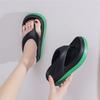 Fashion Woman Beach Flip Flops Fashion Summer Shoes 2025 Trend Girls Platform Sandals Soft EVA Non-slip Female Indoor Outdoor Slippers
