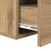 Artisan Oak Nightstand 35 x 35 x 20 cm Particleboard