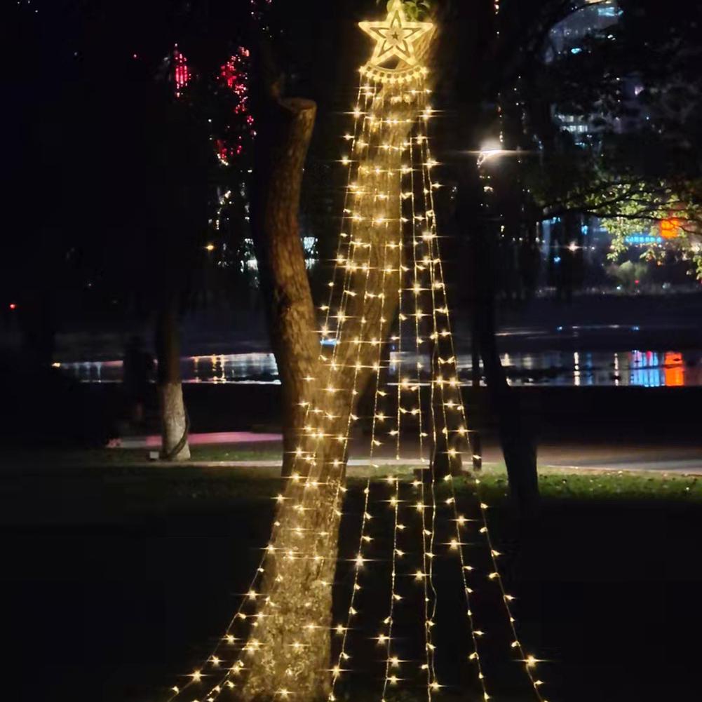 270 Leds Star Decorative Lights Waterproof String Light High Brightness Solar Lamps Home Room Led for Outdoor Garden Decor Lamps