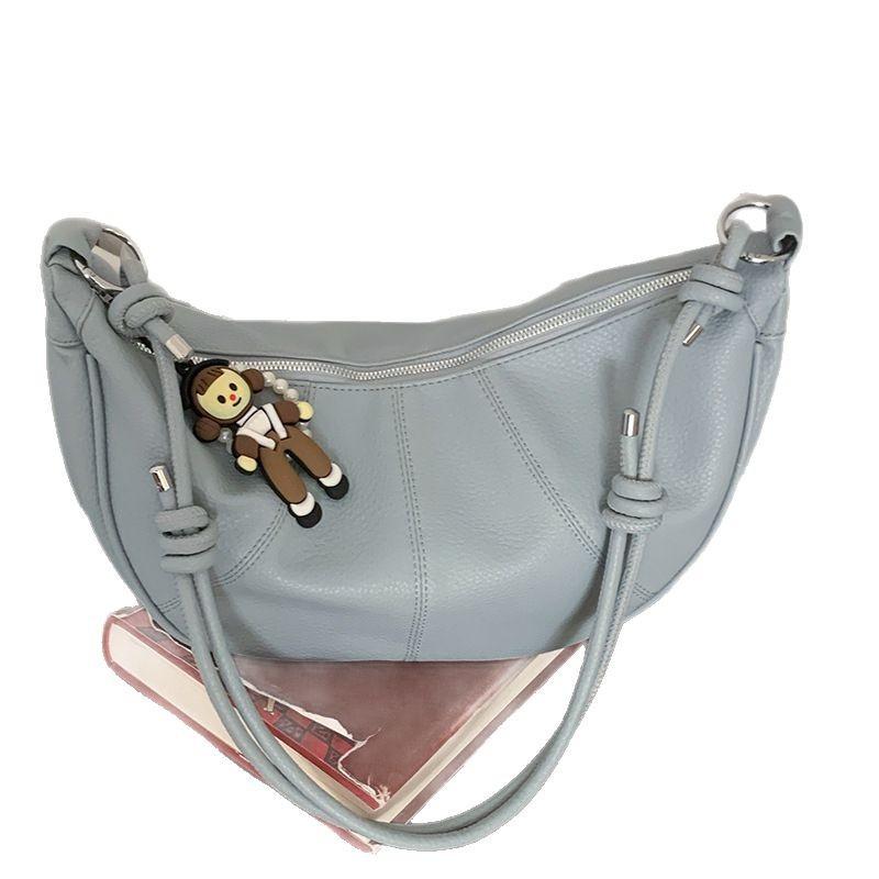 Niche Texture Underarm Bag Women's Bag 2025 Spring New Dumpling Bag Large Capacity Shoulder Messenger Bag