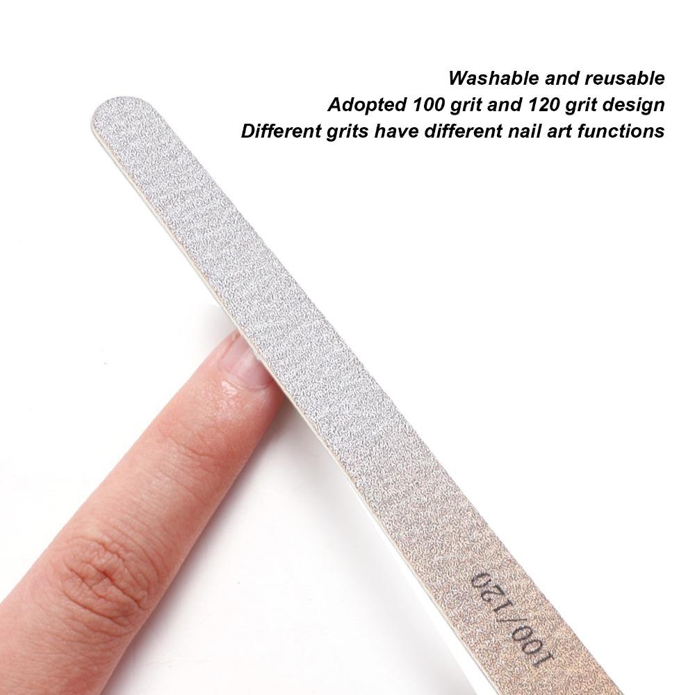 20pcs Bending Without Breaking Manicure Sanding Strip For Salon Use