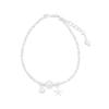 Silver Pearl Shattered Bracelet Women Ocean Star Shell Minimalist Jewelry Gift