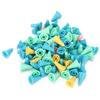 100Pcs Needle Protectors 2 Sizes Practical Colorful Silicone Knitting Needle Caps for Weaving