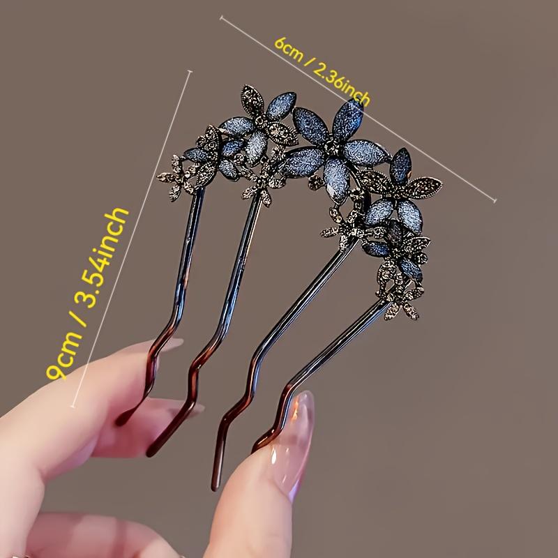 Bohemian Style Elegant Women's Hair Comb Side Pins Secure Hair Accessories Vintage Bridal Wedding Hair Accessories