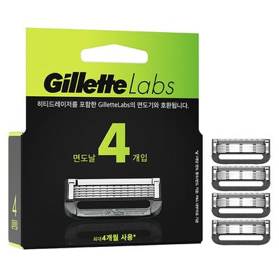 Gillette Labs Tıraş Bıçakları, 4'lü Paket, 1 Adet ,Kore tıraş bıçağı