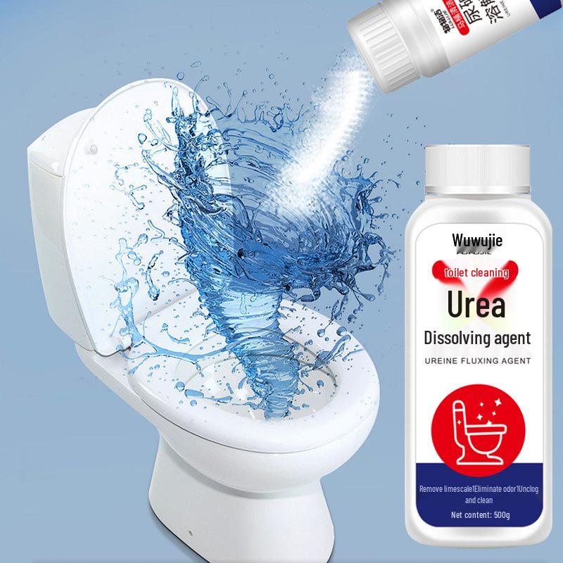 Uric Acid Dissolver Toilet Bowl Cleaner 500g: Removes Urine Scale, Cleans & Deodorizes.