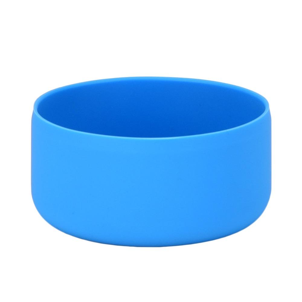 Water Drink Bottle Pad Silicone Water Cup Coasters Non-Slip Wearresistant Water Bottom Sleeve Vacuum Cup Bottom Mat Mug