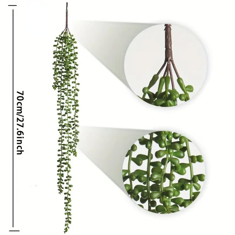 1PC String von Pflanzen künstliche hängen Sukkulenten Pflanzen für Home Garten Dekor
