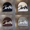 American Style Knit Beanies For Women Winter Warm Soft Yarn Hat Trendy Streetwear Accessory Unisex Design