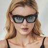 Ochelari de Soare Noi Vintage Femei Bărbați Pătrați Cadru Mare Ochelari de Soare Femei Marcă Designer Retro Nuanțe Modă Ochi de Pisică Oculos De Sol