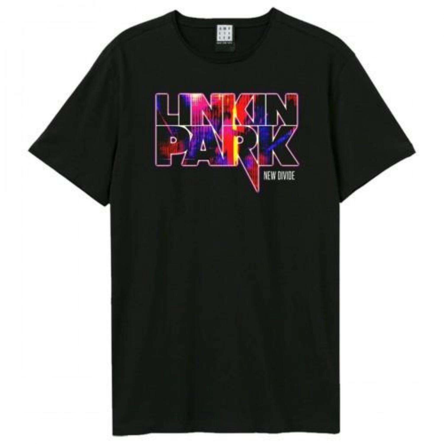 Amplified Unisex Adult New Divide Linkin Park T-Shirt S разноцветный